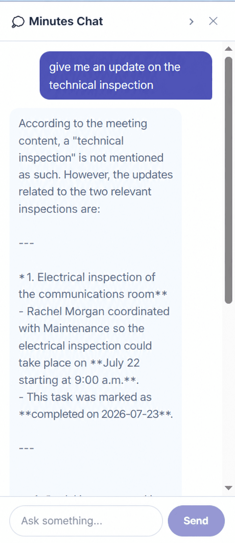 AI summaries